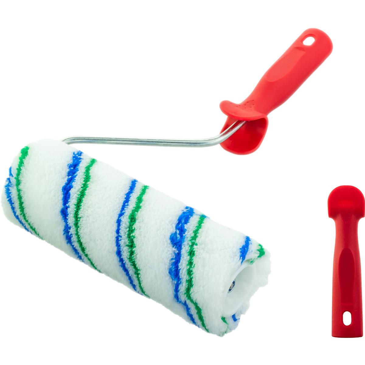 Rodillo Raya Verde y Azul D40 18 cm – Rodillo Brico para Pintura Plástica