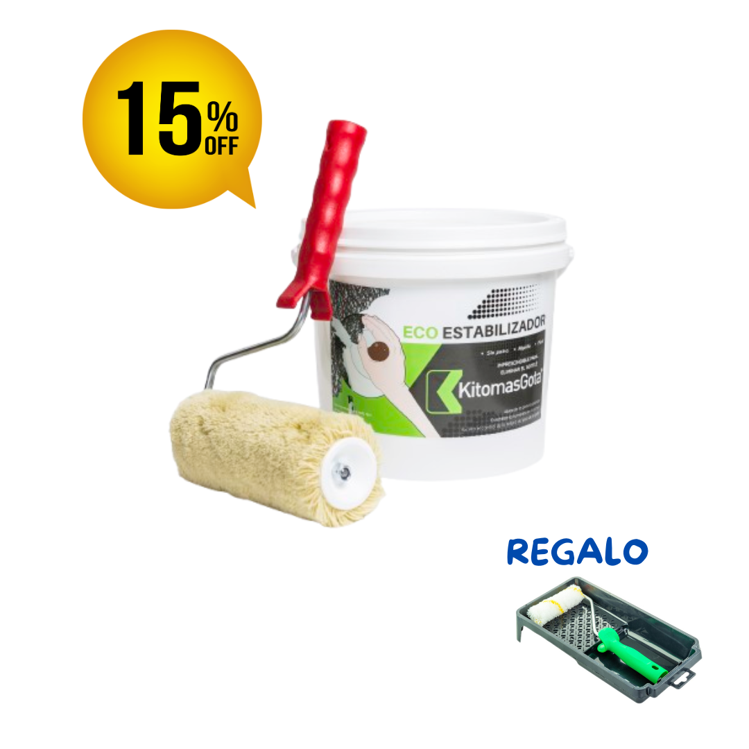 Ecoestabilizador con rodillo quitar gotele