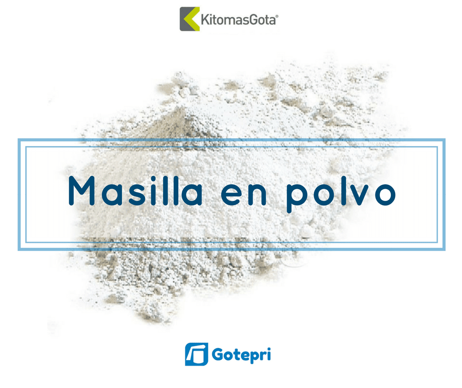 Masilla en polvo