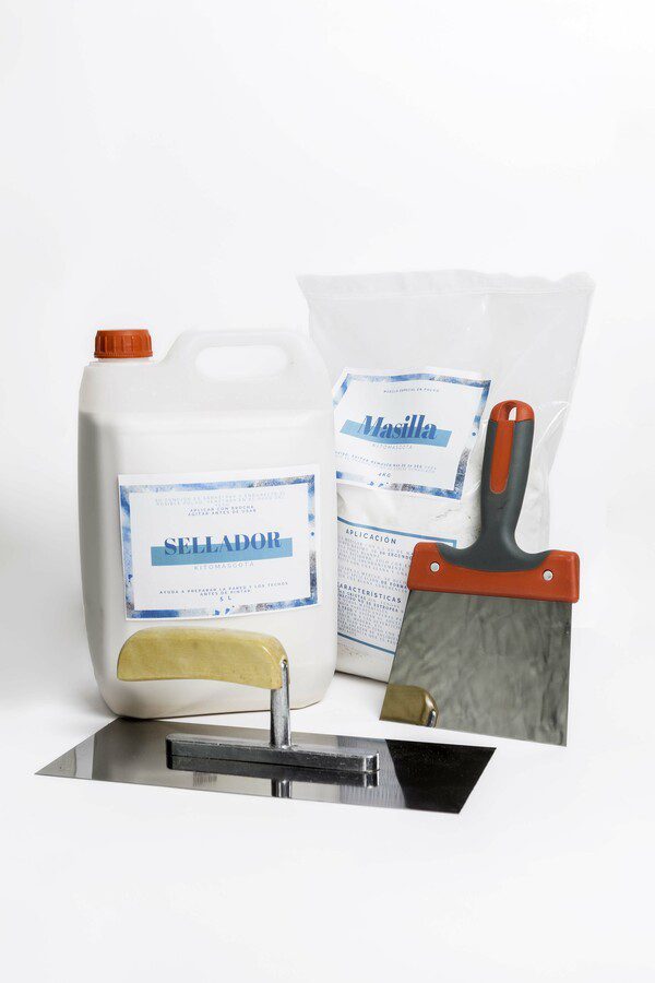 kit preparar pared para pintar