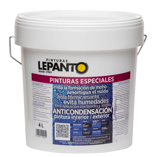 PINTURA PLÁSTICA ANTICONDENSACIÓN. Exterior e Interior