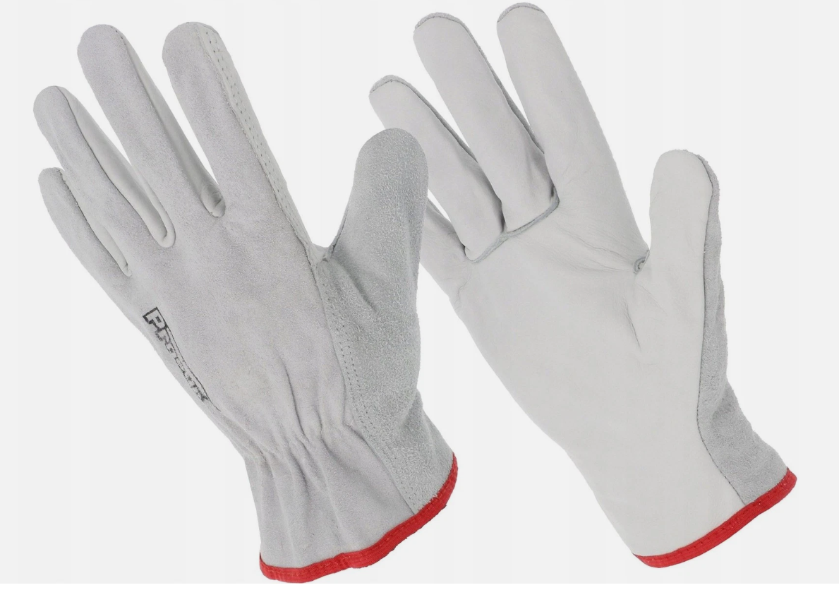 Guantes de piel para trabajos