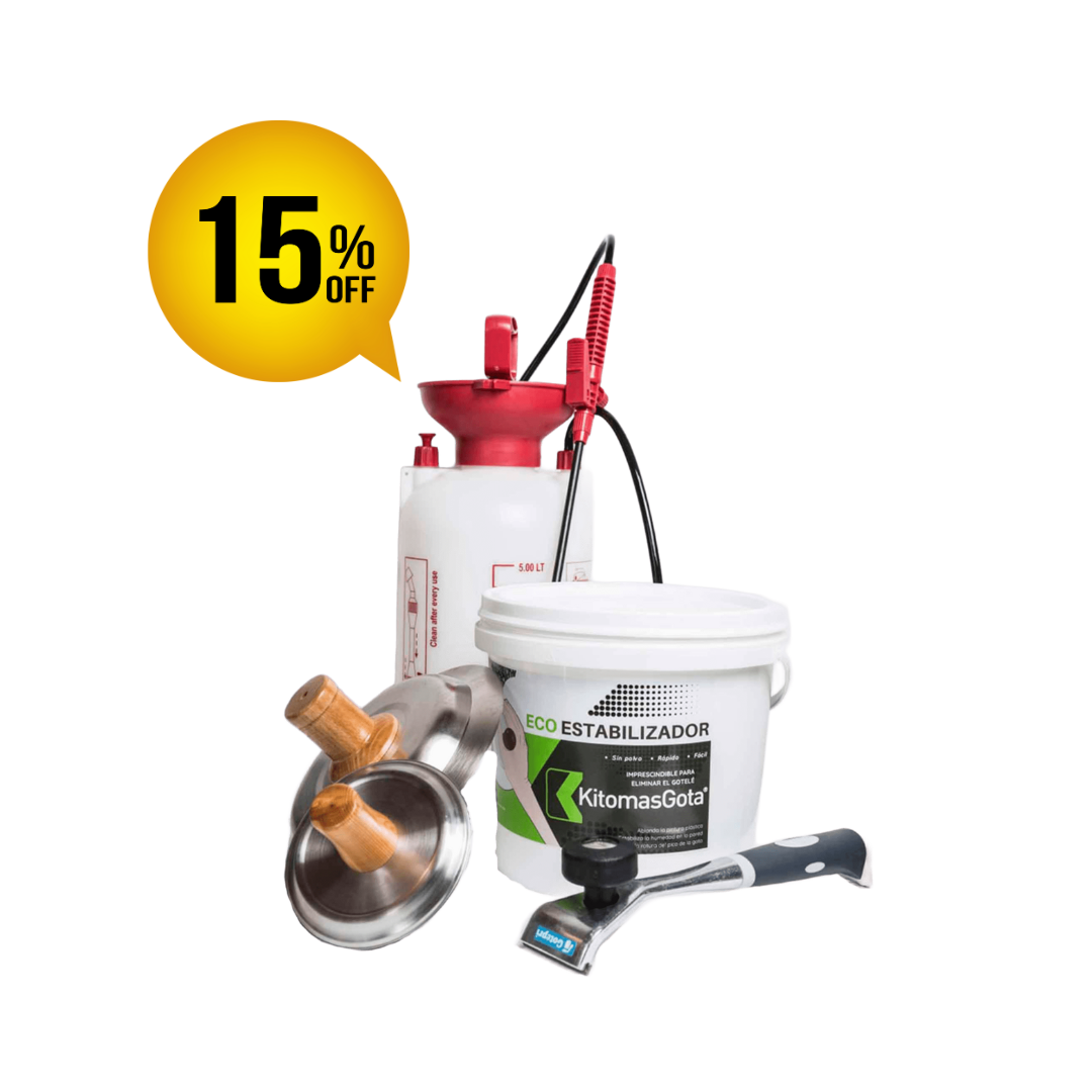 Eliminar gotele. Kit Kitomasgota Profesional